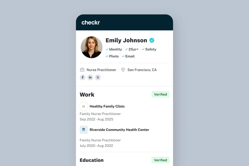 Checkr Launches Profiles, Giving People a Verified Identity That Travels With Them